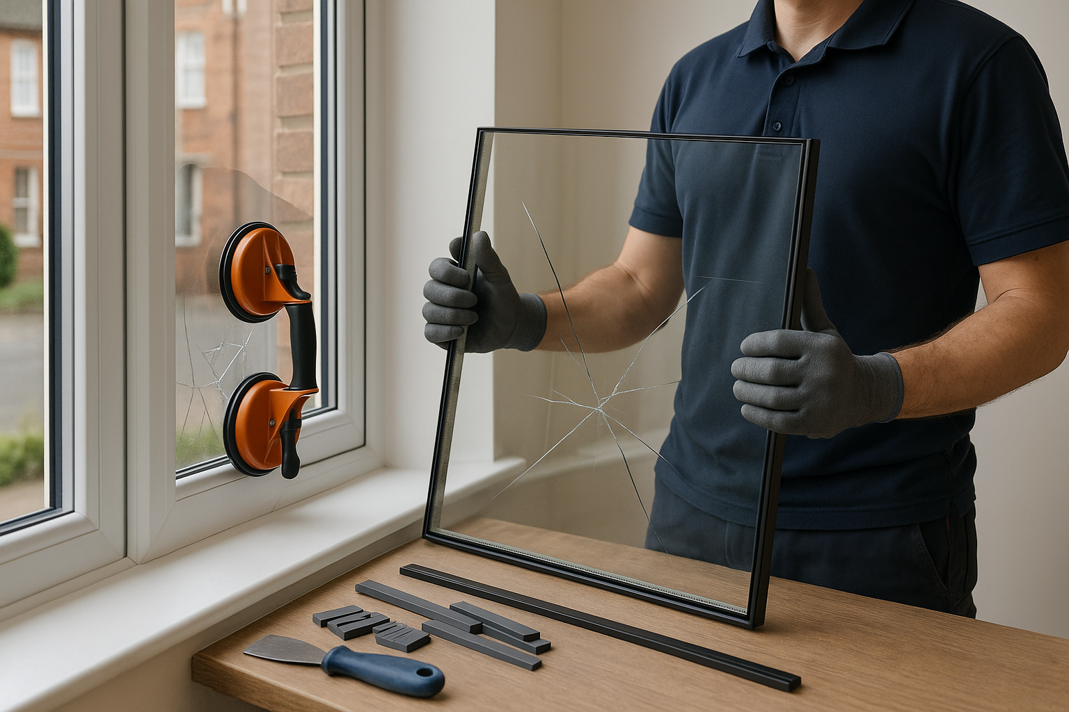 OptiClear Surfaces - Glazier in Walworth service image